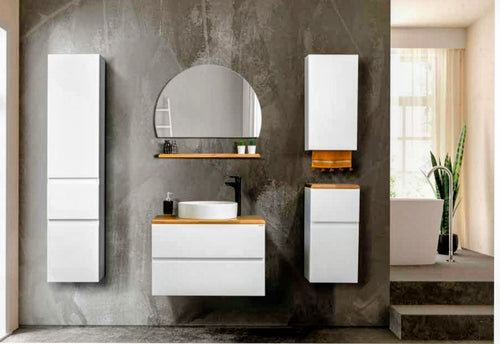 DULAP DE BAIE 80 CM +35 CM DULAP ÎNALT PALERMO 80 CM